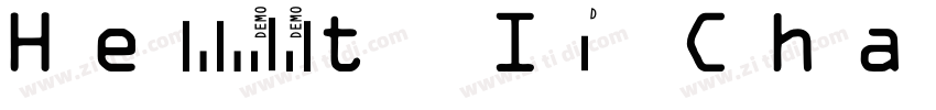 HelloFont ID ChangH字体转换